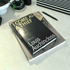 A Novel I Come as a Thief Louis Auchincloss Fiction Home Hb DJ Accent Black VTG
